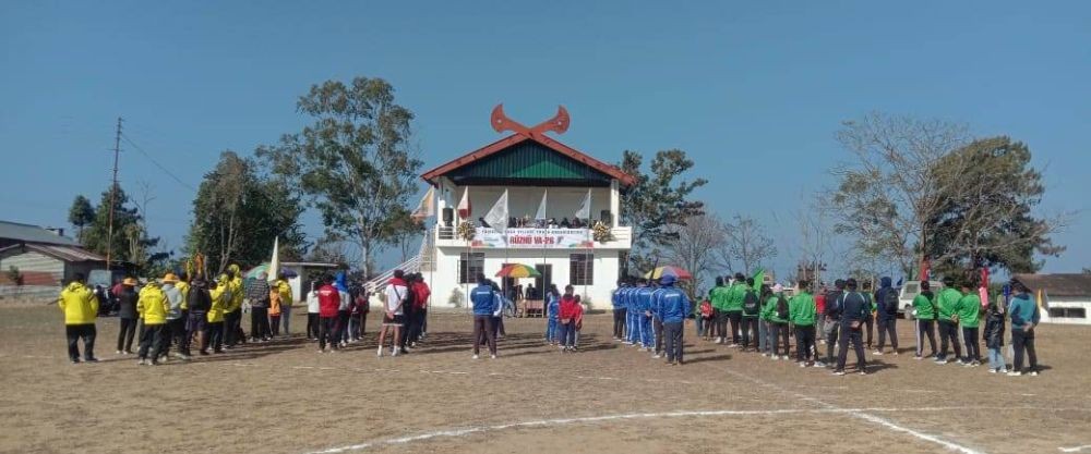 At the opening ceremony of 26th edition of Tsiesema Basa Youth & Sports Association on December 27.