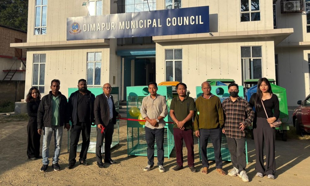 Three Plastic Banks were set up at three locations to collect plastic waste and PET bottles for recycling during the cleanup drive conducted from Holy Cross Junction to Bata Charali on December 18.