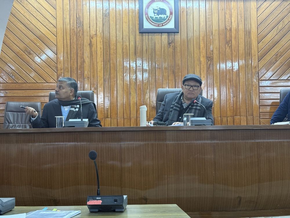 Dy CM and Incharge of Planning & Transformation and National Highway, TR Zeliang held a meeting with NHIDCL.