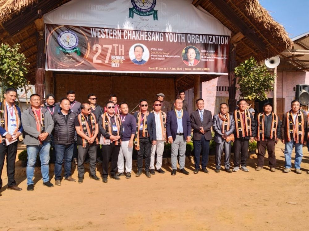 Dignitaries at WCYO 27th Biennial Sports Meet. (Photo Courtesy: WCYO media cell)