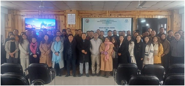 Neidilhou Keditsu along with senior officers and participants during the training programme held on January 29.