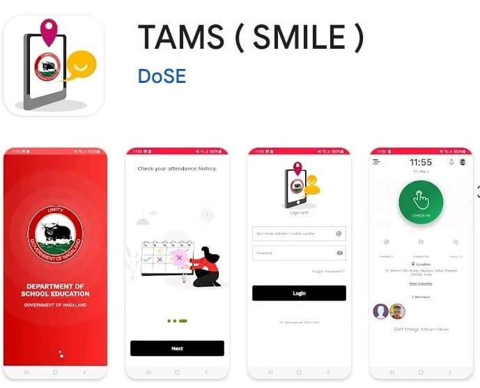 A screenshot of SMILE App by DoSE on Google Playstore.
