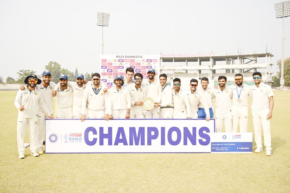 Goa emerged victorious in the 2024-25 Ranji Trophy Plate final.