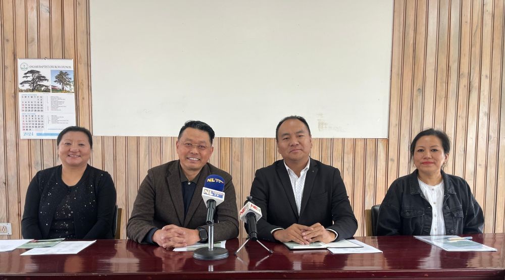 ABCC officials during press conference in Kohima on January 15. (Morung Photo)