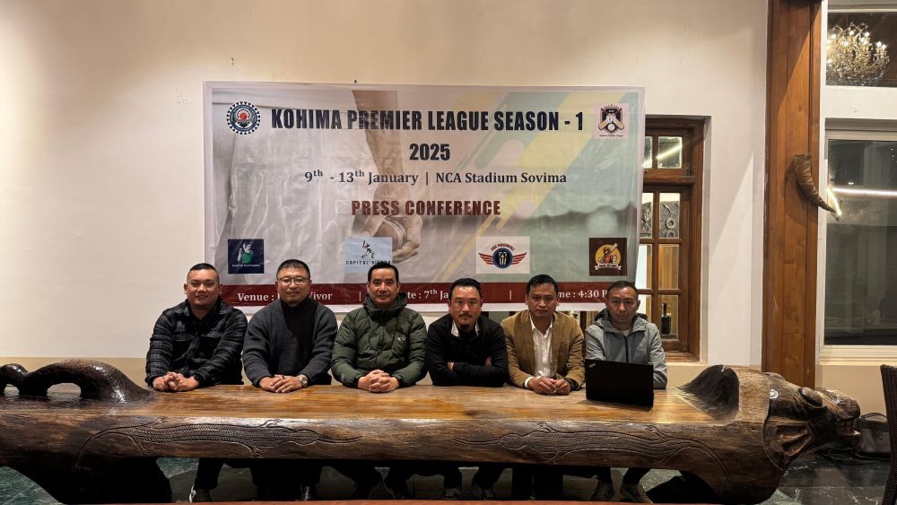 KDCA officials briefing for upcoming Kohima Premier League Season 1. Morung Photo
