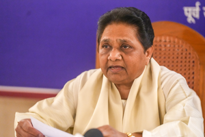 Mayawati . (IANS Photo)