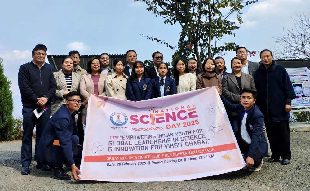 The Science Club of Phek Government College hosted a program to mark National Science Day on February 28.