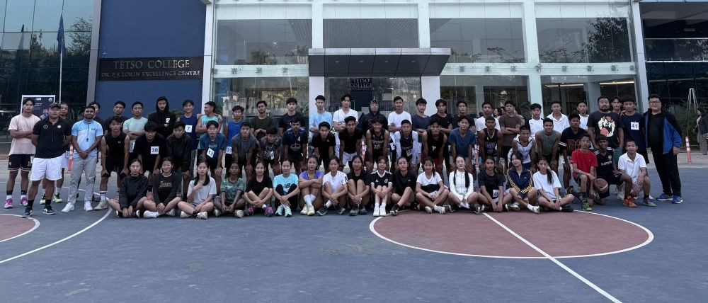 Participants during the preliminary rounds of the U-23 Basketball trials for the U23 National Basketball Championship.