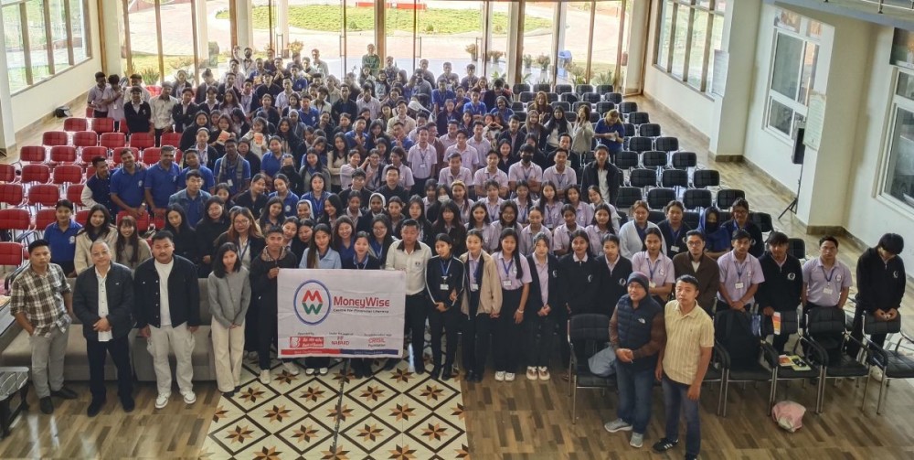 Participants and resource person during the Financial Literacy Awareness Programme Held at NEISSR. (Photo Courtesy: NEISSR)