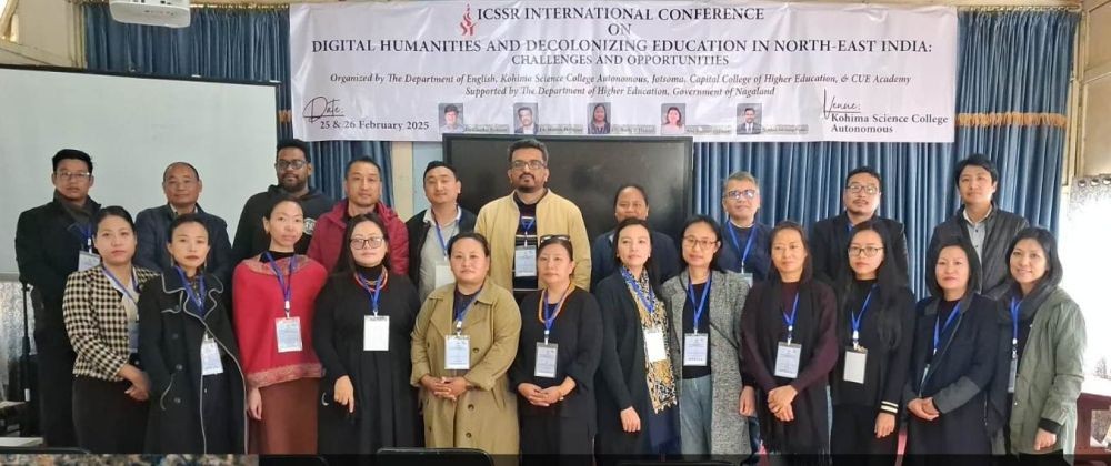 Dignitaries and others during 2nd day of ICSSR international Conference on February 26.
