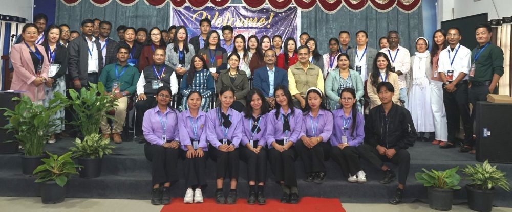 Participants during the workshop organized at St Joseph University in collaboration with National Programme on Technology Enhanced Learning, IIT Kharagpur on February 7. (Photo Courtesy: SJU)
