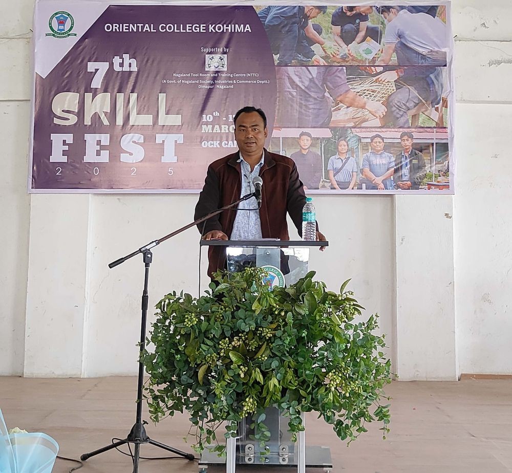 Er John Ruokuongulie Angami, Manager, Nagaland Tool Room and Training Centre.