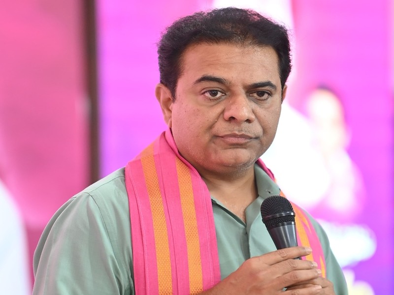 K.T. Rama Rao. (IANS Photo)