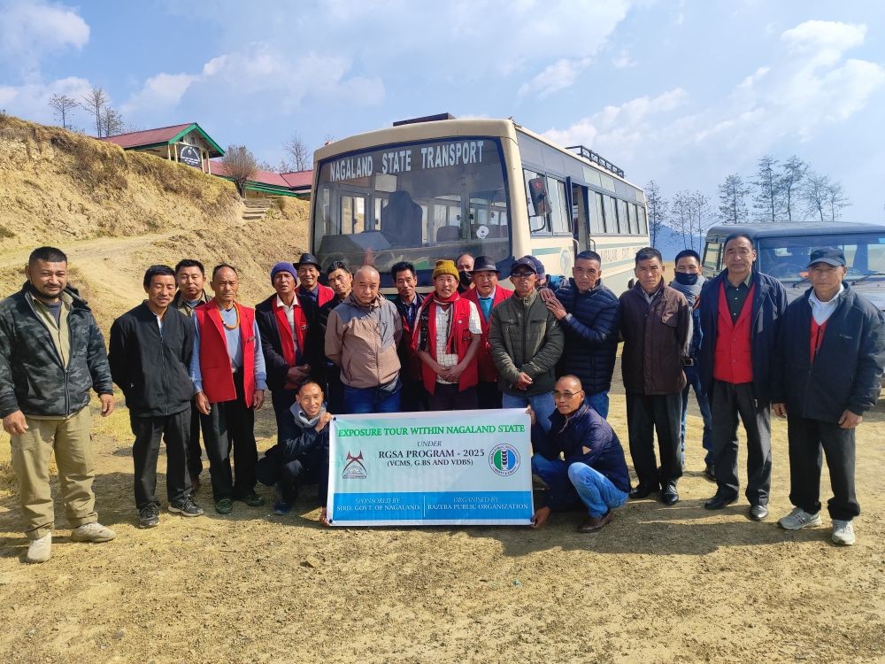 RPO members during the exposure tour to Mokokchung.
