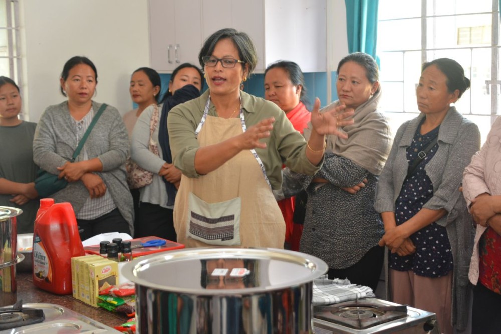 Training programme on food preservation and farmer-scientist interaction conducted at School of Agricultural Sciences, Nagaland University, Medziphema campus.
