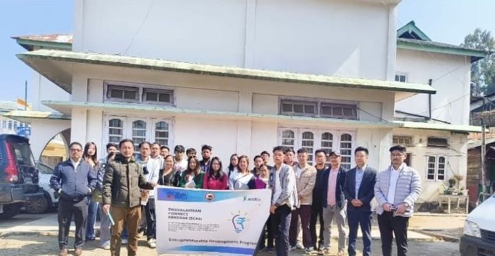 Participants of the three-day Entrepreneurship Development Programme in Tuensang.