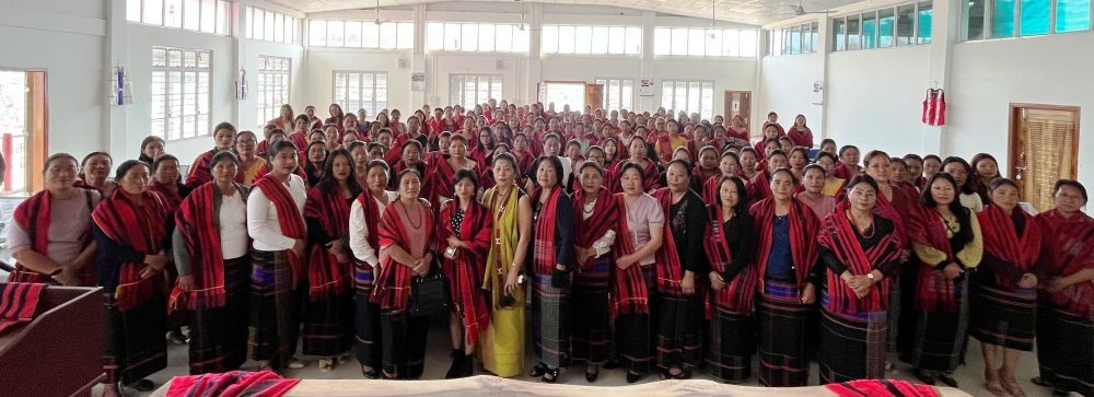 Workshop on ‘traditional attires and ornaments for women & girls’ organised by Lotha Eioe Hoho.