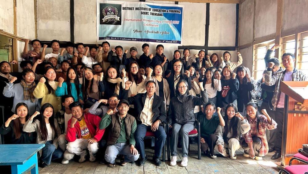 District Institute of Education and Training, Tuensang observed International Women’s Day.