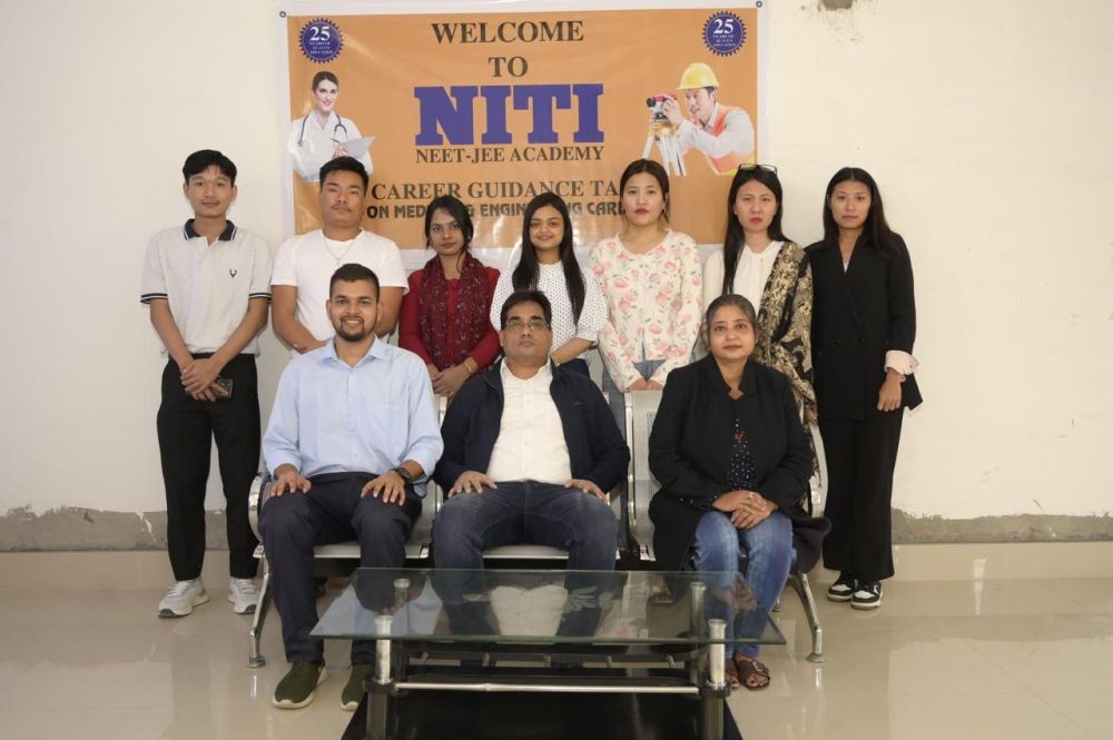 Participants and others during the events held at NITI (NEET-JEE) Academy, Dimapur on March 8