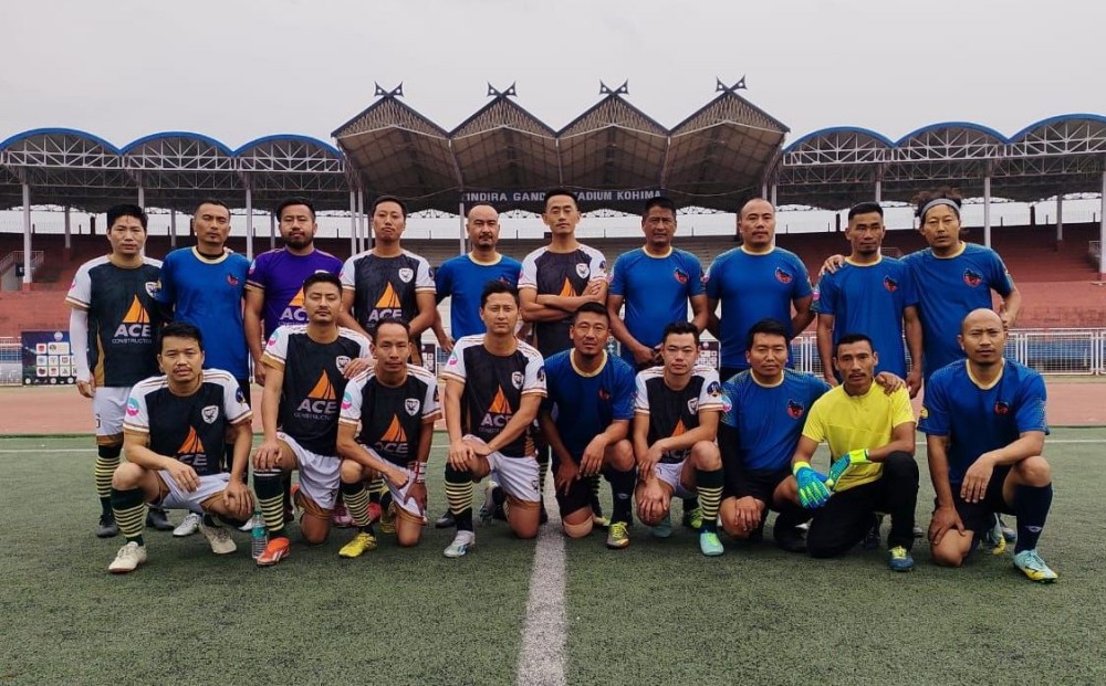 In a match between Mustang FC and Eagle FC on April 7.
