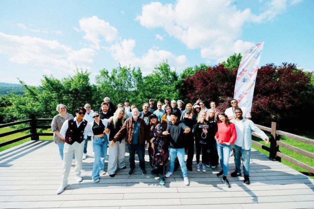 Abdon Mech at Artisjus Songbook Camp 2025 in Budapest.