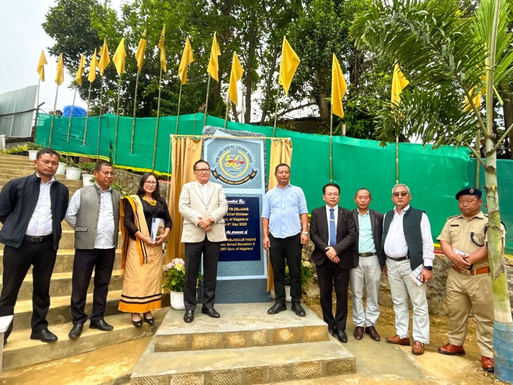 PM SHRI GHS DC Colony, Peren celebrated its golden jubilee with Dy CM TR Zeliang and Advisor Dr Kekhrielhoulie Yhome on May 9.