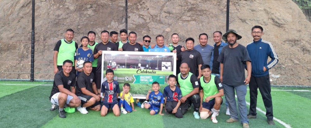 Wokha District Football Association commemorated Grassroots Football Day with a series of engaging activities held at ZK Turf, Saron Colony on May 23.