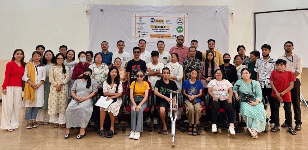 Participants at the career counselling and entrepreneurship seminar for Persons with Disabilities (PwDs) organised in Dimapur on June 6. (Morung Photo)