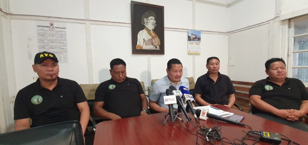 AYO officials during press briefing on June 28.