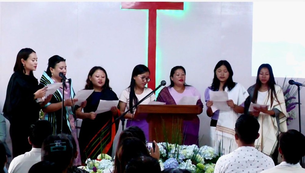 Presentation of special song during the foundation day of BBC Kohima on June 22.