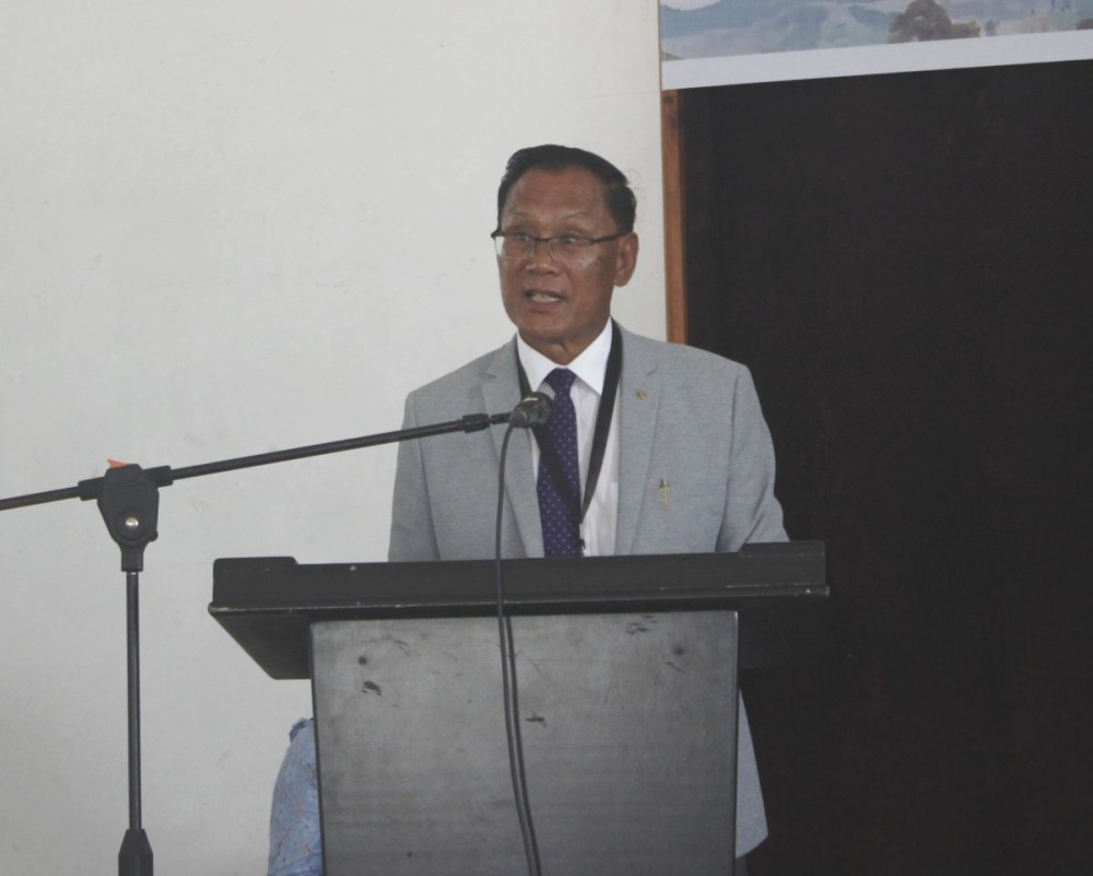 Vipralhou Kesiezie, Chairman, Governing Body, Baptist College, Kohima.