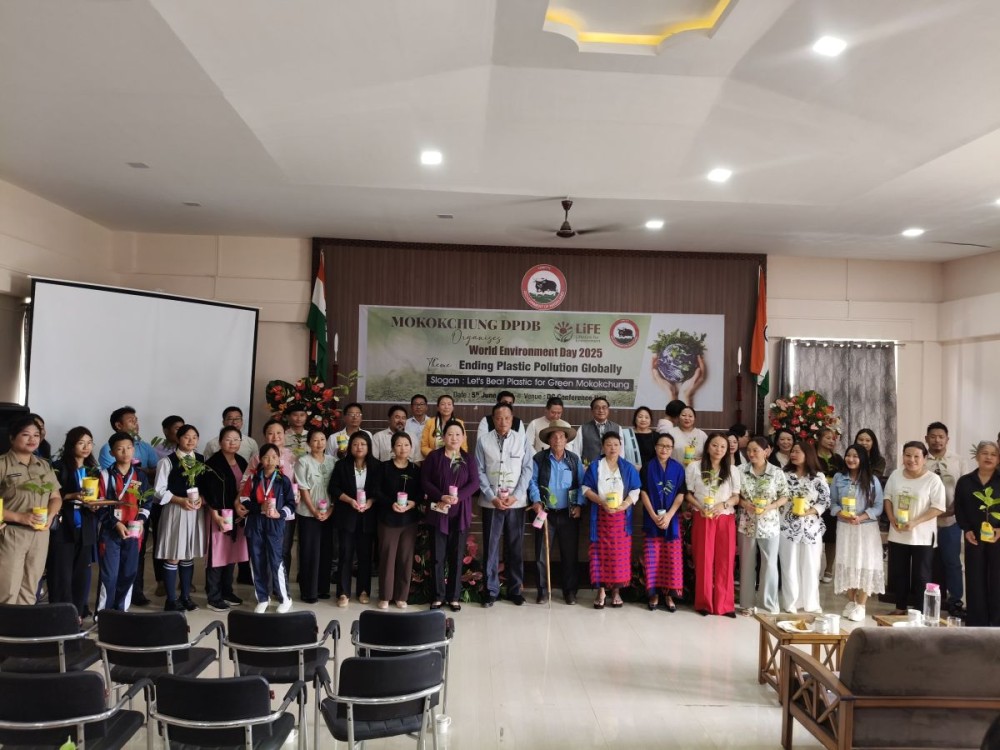 Retd IAS officer sounds alarm on plastic’s health impacts in Mokokchung