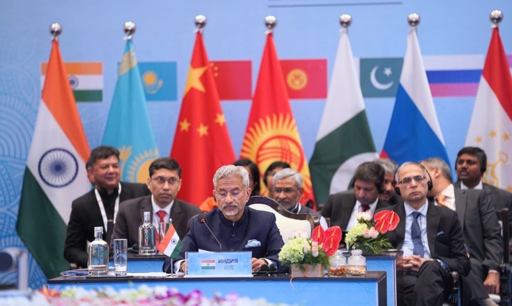 A file image from the meeting of SCO Council of Foreign Ministers held in Goa, May 2023 (File image courtesy: MEA)