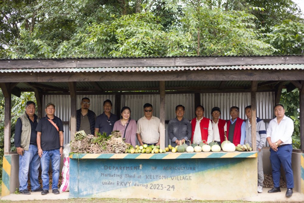 Agri and Allied Organisation of NDPP Nagaland made its maiden visit to Zunheboto district.