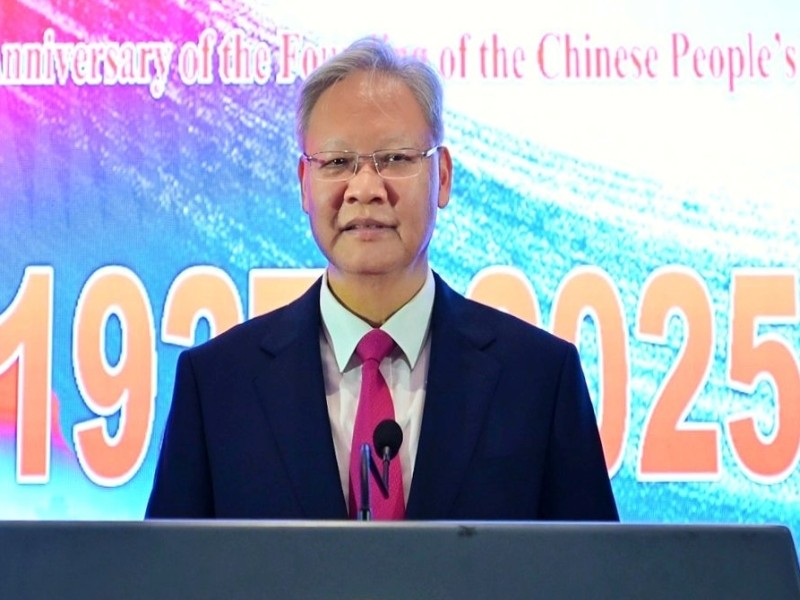 Chinese Ambassador to India Xu Feihong (Photo: X handle @China_Amb_India)