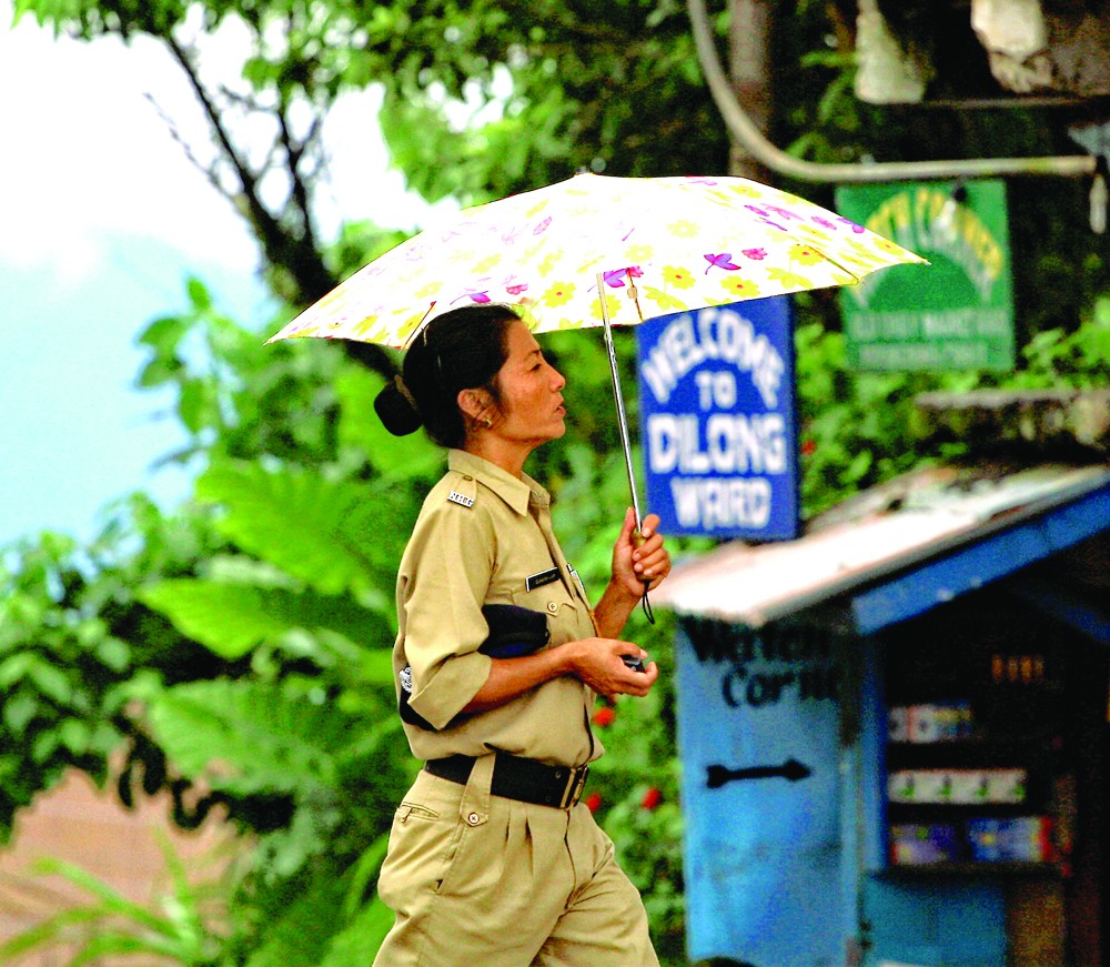 Phenomenal Woman: In what is considered a so-called “man’s job” and a non-traditional profession, a few Naga  women have made a mark in the Nagaland  police force. (Sorei Mahong/Photo)