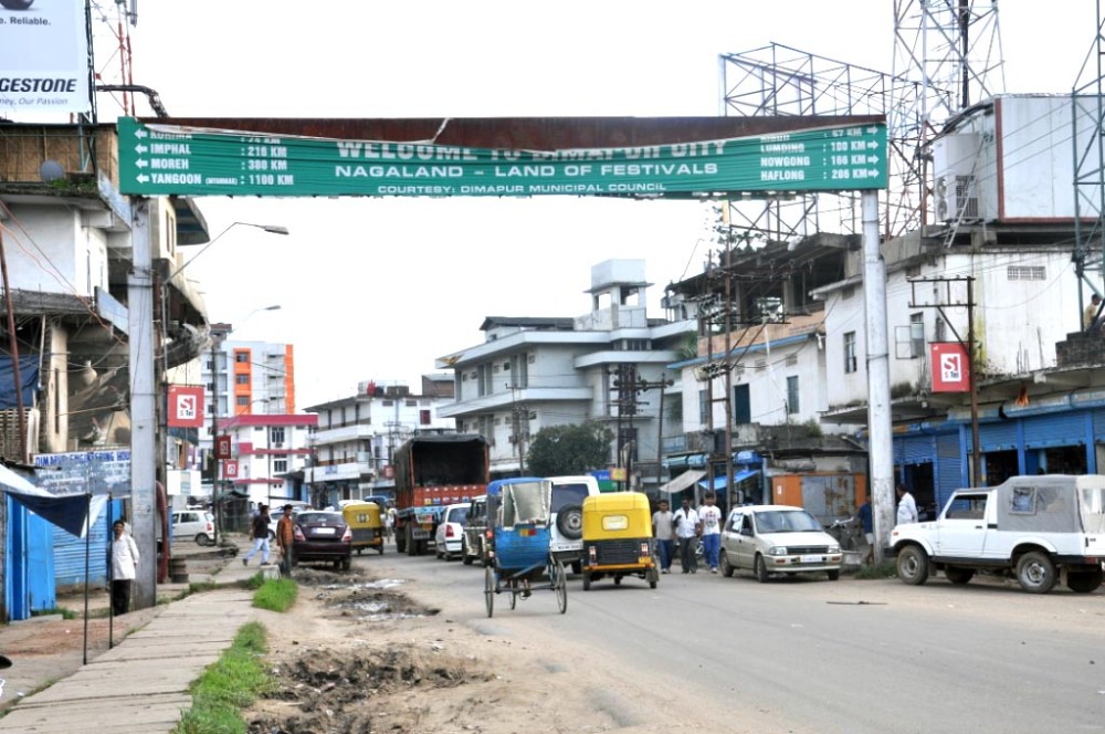 “Dimapur city” welcomes you...