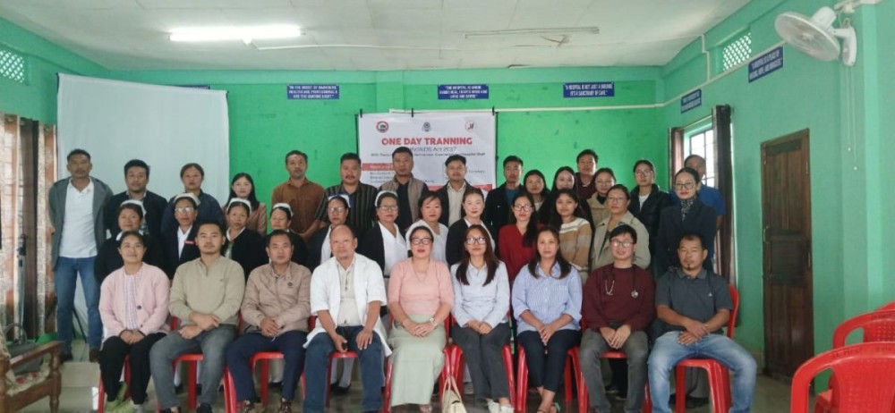 Training on the HIV and AID Act, 2017 was held for doctors, nurses, lab technicians, counsellors, and other hospital staff at the conference hall, District Hospital Zunheboto, on August 7.