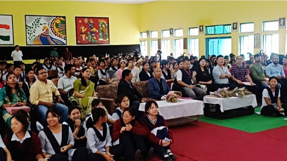 At Kala Utsav at JNV Kohima on August 6. (Morung Photo)