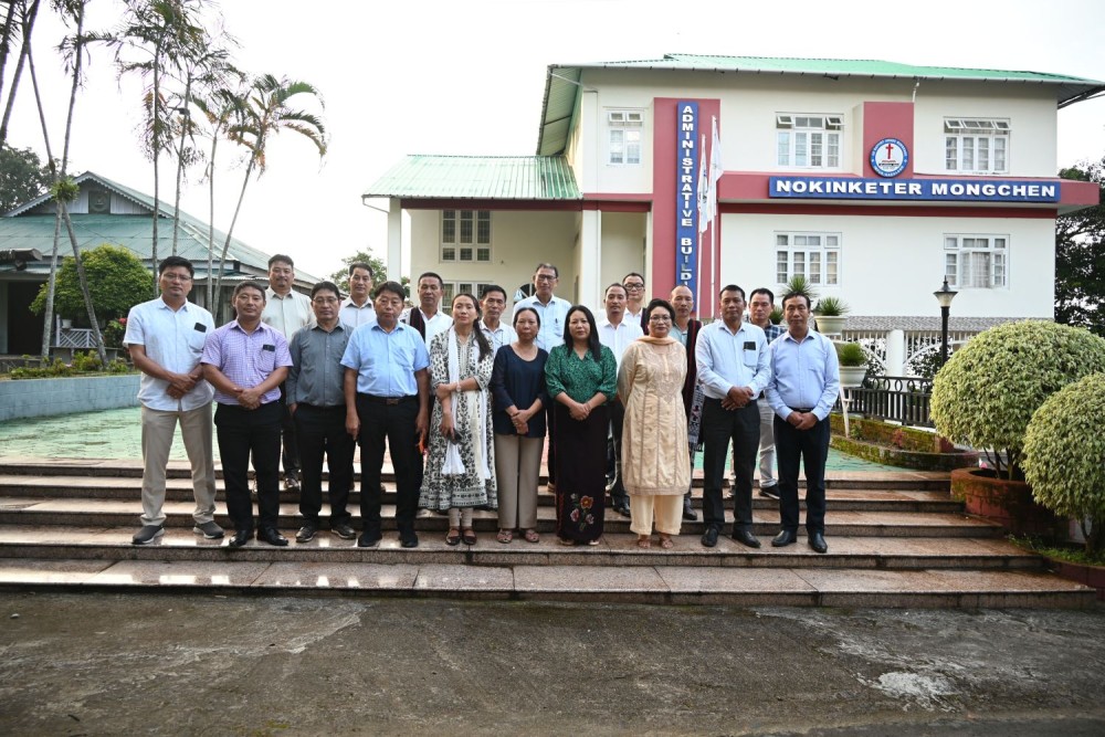 Ao Baptist Arogo Mungdang (ABAM), Ao Senden, and Mokokchung Ao Officers' Telungjem (MAOT) durng the first-ever interface meeting at Impur on August 26.