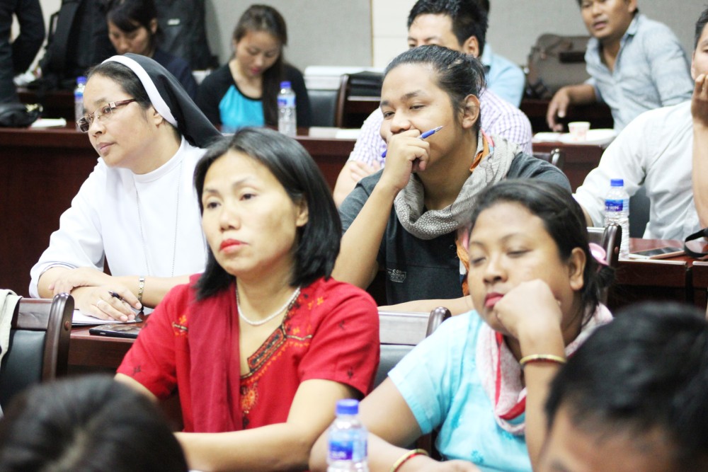 Participants at the Morung Lecture on ‘Human Rights in Naga Society: Today and Tomorrow’ held on Saturday, April 2. (Photo by Satyen Bordoloi)