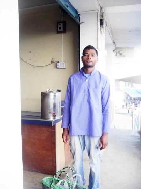 Chandra, aka Moa, is one of Mokokchung town’s favourite Chaiwalla.