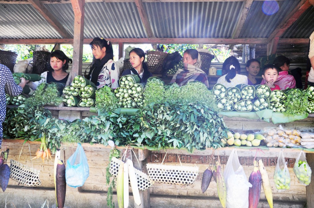 In Nagaland, almost 90% of vegetable farmers, small farm workers as well as vegetable sellers are women—but what does Nagaland actually produce to help its import?