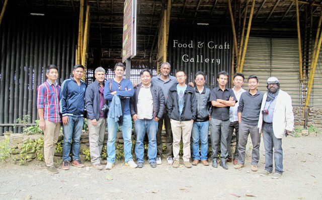 Participants of the ‘The India Trail’s Sustainable Development Programme.