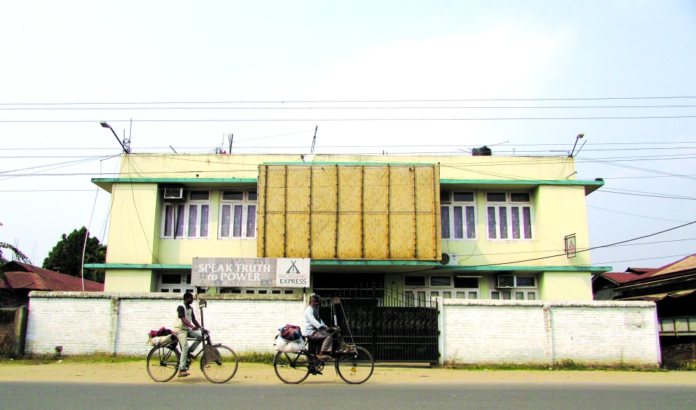 The Morung Express head office in Dimapur is seen here on March 2, 2017.