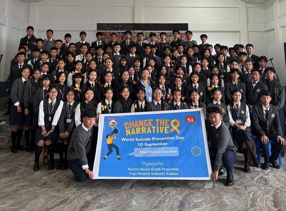 DMHP Kohima observed World Suicide Prevention Month with a series of awareness activities aimed at promoting mental well-being and preventing suicide.