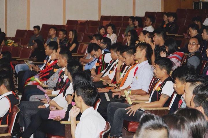 Nagas in Mumbai take part in a program at a hired auditorium in Mumbai in 2017. Without a Nagaland House in Mumbai, Nagas have found it increasingly difficult to come together as a community (Photo courtesy: Naga Students’ Union, Mumbai)