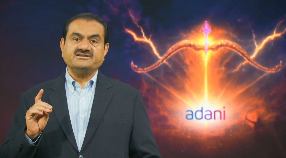 Ahmedabad: Adani Group Chairman Gautam Adani speaks after SEBI gave a clean chit to the Adani Group in the Hindenburg case, in Ahmedabad on Monday, September 22, 2025. (Photo: IANS/Video Grab)