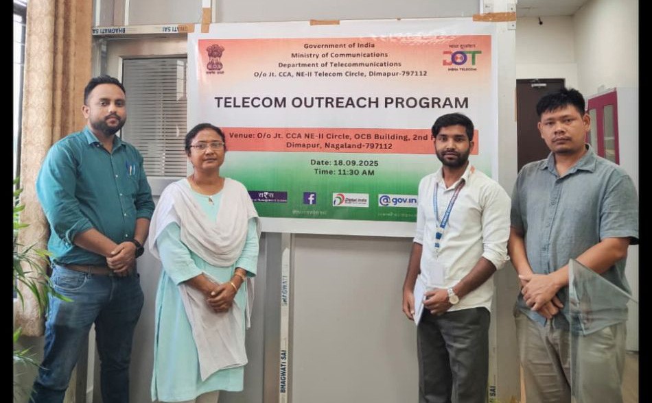 Participants at the Telecom Outreach Programme conducted by the Office of the Joint Controller of Communication Accounts, NE-II in Dimapur on September 18.