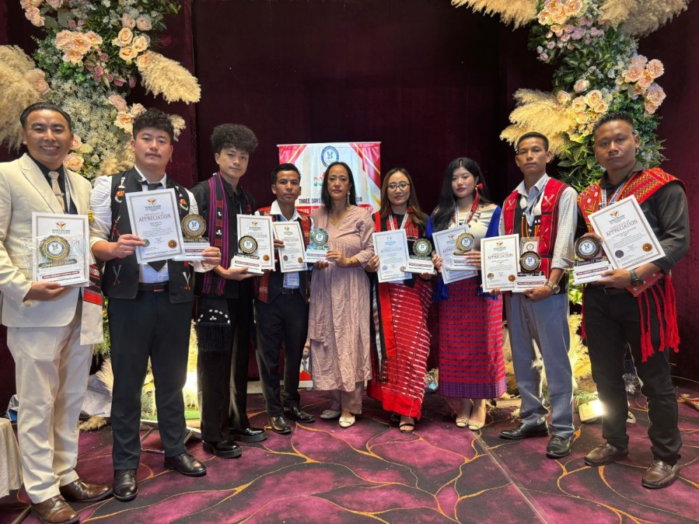 NIFAA silver Jubilee Awardees from Nagaland.